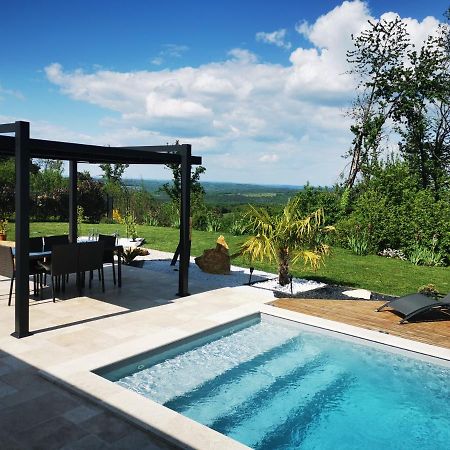 Notre Bastide Maison et table d'hôtes sur réservation, PISCINE et JACUZZI Acomodação com café da manhã Marcillac-Saint-Quentin Exterior foto